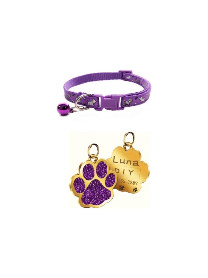 Kedi ve Köpek Tasma ve İsimlik - Görsel 1