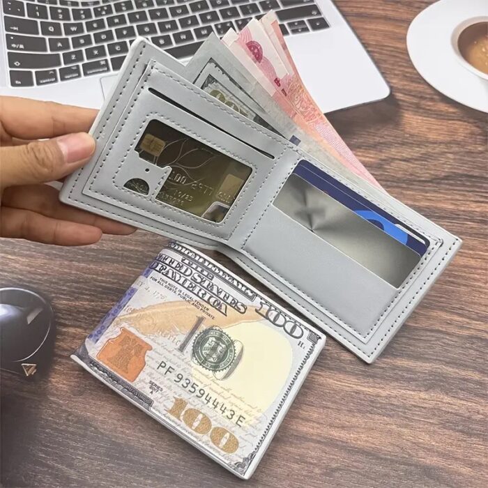 ERKEK CÜZDAN DOLAR GÖRÜNÜMLÜ - Görsel 3