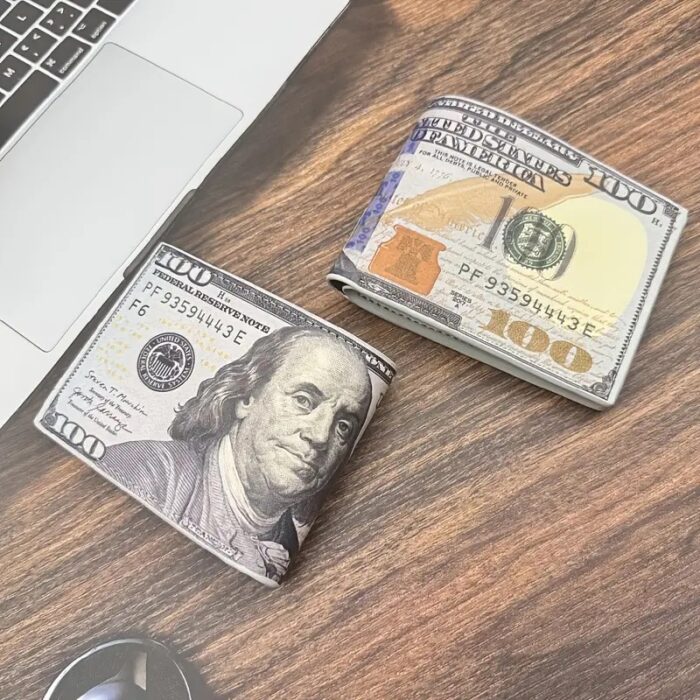 CÜZDAN55 ERKEK CÜZDAN DOLAR GÖRÜNÜMLÜ - Görsel 1