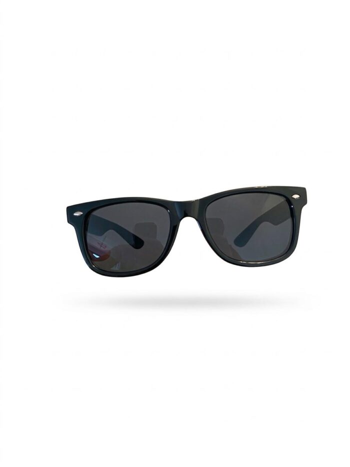 Wayfarer Tarzı Unisex Siyah Güneş Gözlüğü - Görsel 5