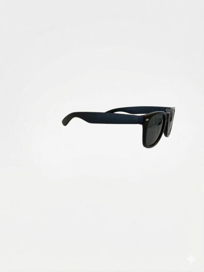 Wayfarer Tarzı Unisex Siyah Güneş Gözlüğü - Görsel 4