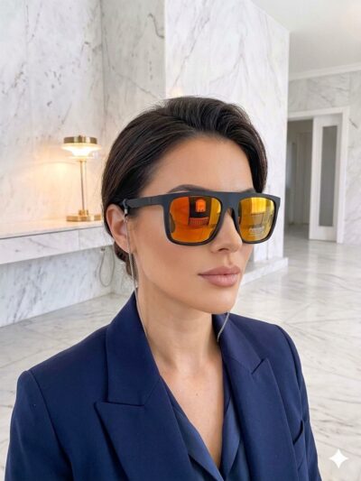 viberia Aynalı Polarize Modern Erkek Kadın Unisex Stil Trend Spor Güneş Gözlüğü Model 5