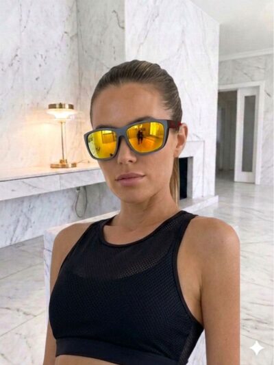 viberia Aynalı Polarize Modern Erkek Kadın Unisex Stil Trend Spor Güneş Gözlüğü Model 7 - Görsel 3