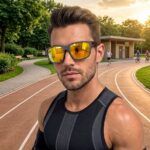 viberia Aynalı Polarize Modern Erkek Kadın Unisex Stil Trend Spor Güneş Gözlüğü Model 7