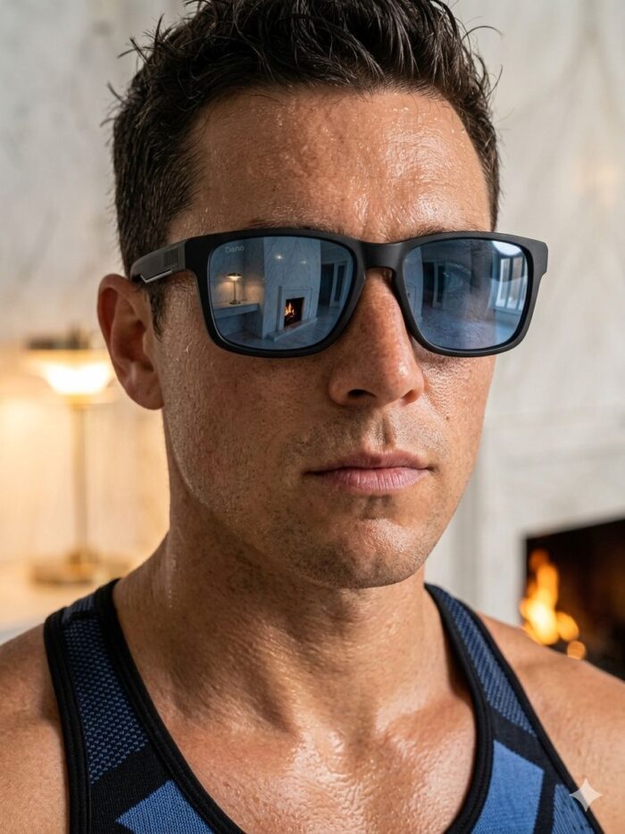 viberia Aynalı Polarize Modern Erkek Kadın Unisex Stil Trend Spor Güneş Gözlüğü Model 3 - Görsel 5
