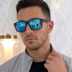 viberia Aynalı Polarize Modern Erkek Kadın Unisex Stil Trend Spor Güneş Gözlüğü Model 5