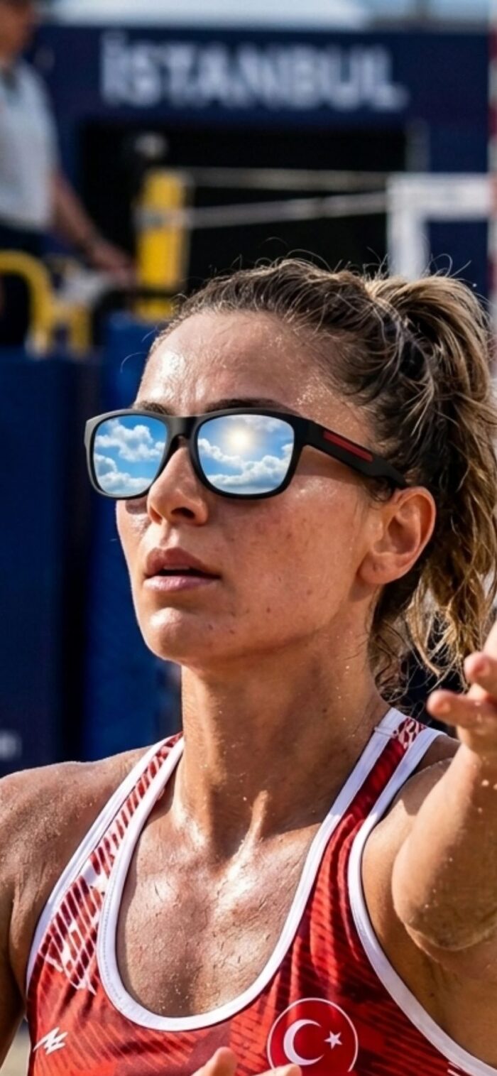 s11 viberia Aynalı Polarize Modern Erkek Kadın Unisex Stil Trend Spor Güneş Gözlüğü Model 2 - Görsel 1