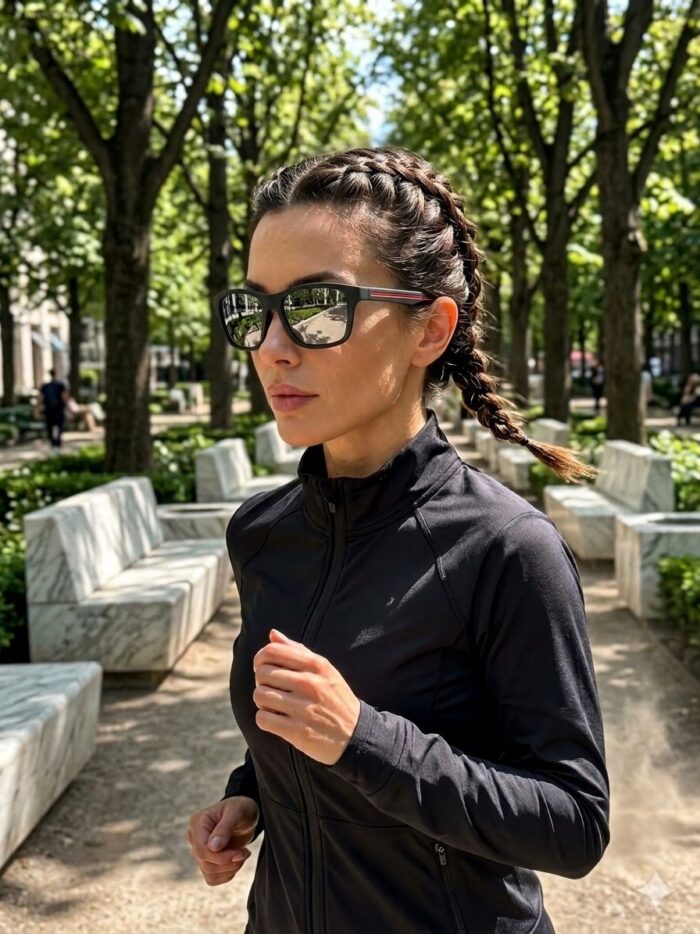 viberia Aynalı Polarize Modern Erkek Kadın Unisex Stil Trend Spor Güneş Gözlüğü Model 3 - Görsel 4