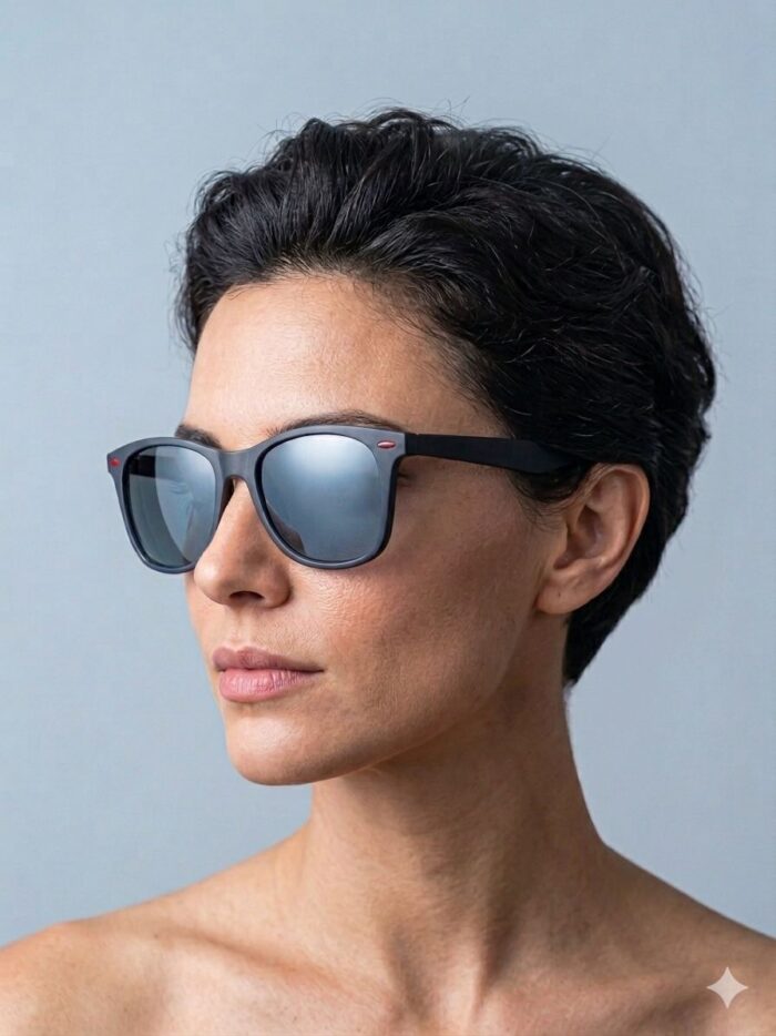 viberia  Güneş Gözlüğü Unisex Trend Ürün Hem Kadın Hem Erkek Için Uygun Spor Yapısı Günlük Kullanıma Uygun Model 1 - Görsel 1